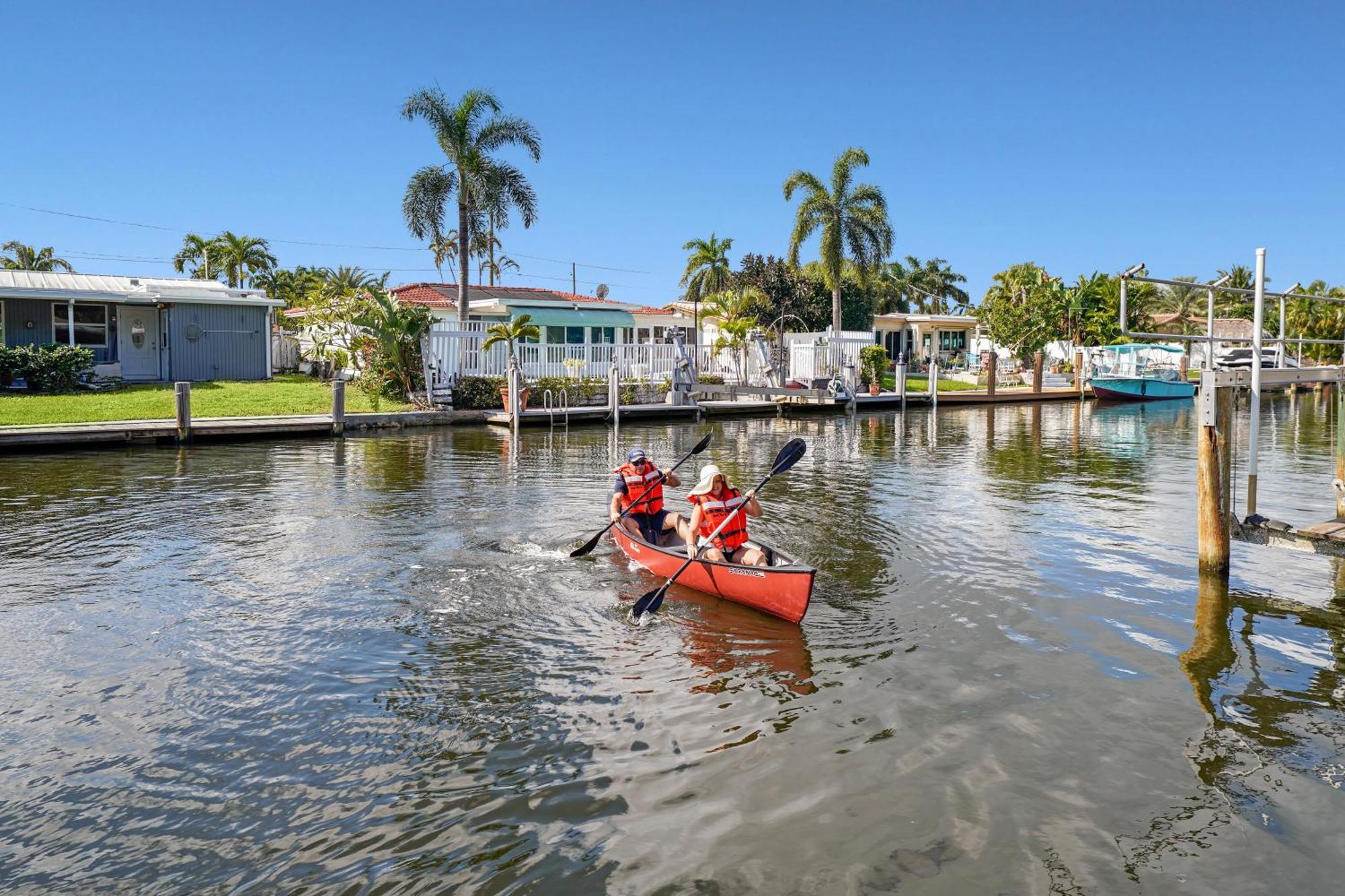 Waterfront Fll&Beaches, Bbq, Kayaks, Canoe Dania Beach Exterior foto